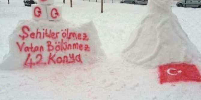 Konya’da Kardan Manzaralar