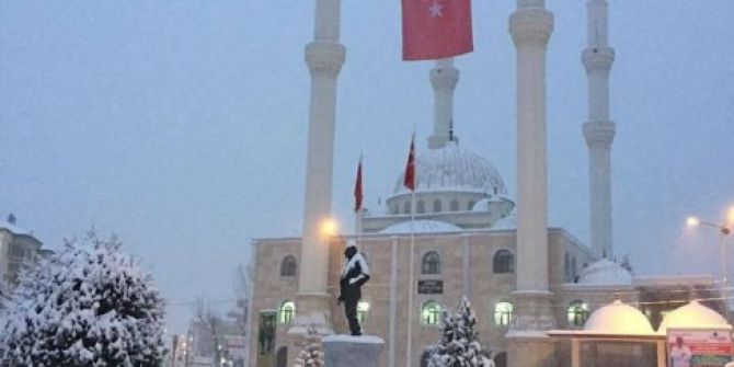 Korkuteli’de Kar Manzaraları