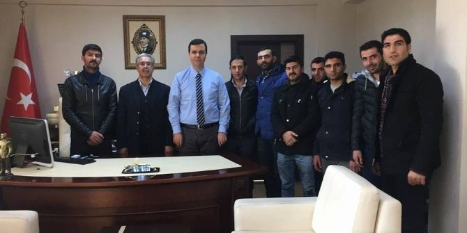 Ak Partiden Kaymakam Vardar’a Ziyaret