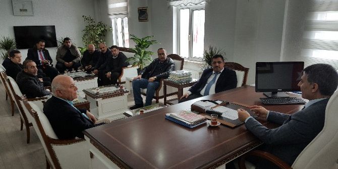 Tatso’dan Kaymakam Özkan’a Ziyaret