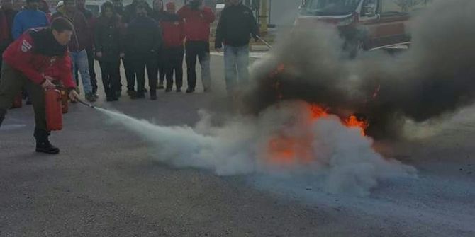 Akut, İtfaiye Eğitimlerini Tamamladı