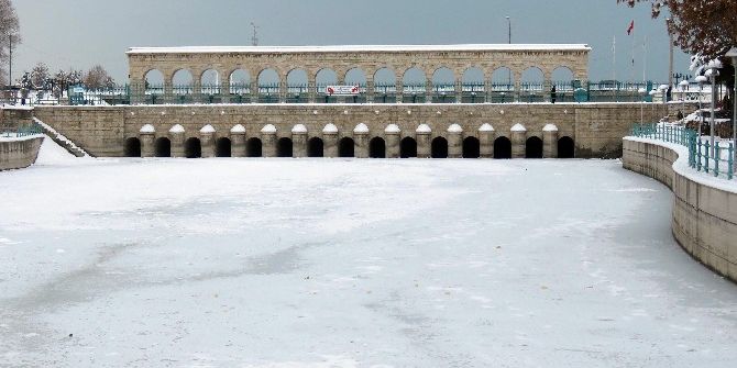 Beyşehir Gölü Kıyıları Buz Tuttu