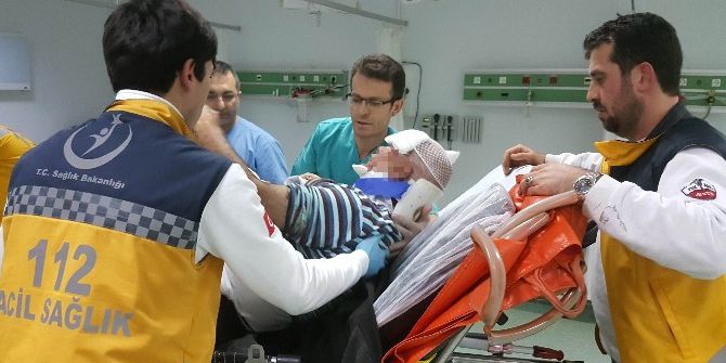 Çamura Batan Kamyonete Yardım Ederken Altında Kalarak Hastanelik Oldu