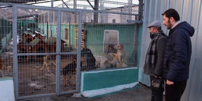 Kütahya Baro Başkanı Ahmet Atam: 2 Yönetim Kurulu Üyemiz Hayvan Barınağını İnceledi