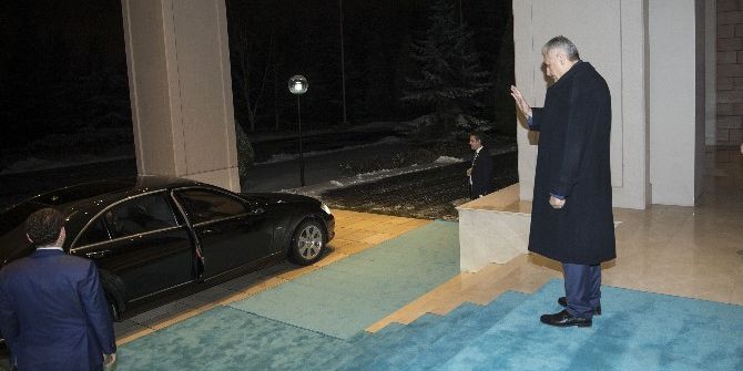 Başbakan Yıldırım-bahçeli Görüşmesi Sona Erdi