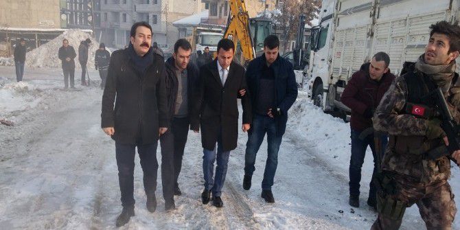 Bulanık’ta Karla Mücadele Çalışması