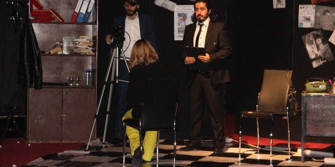 Elazığ’da ’Ölüm Öpücüğü’ Tiyatro Oyunu Sahnelendi