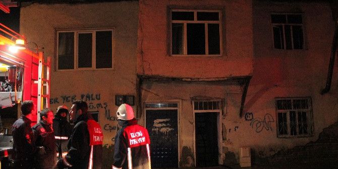 Boş Evde Çıkan Yangın Paniğe Neden Oldu