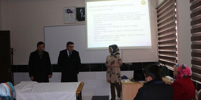 Pazarlar’da ’İlk Yardım Kursu’ Açıldı