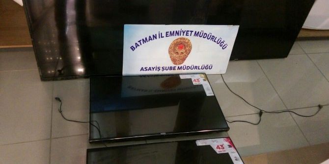 Beyaz Eşya Hırsızı Kovalamaca Sonucu Yakalandı