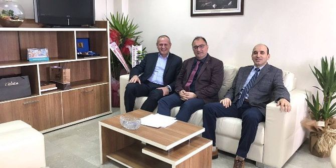 Başkan Keleş, Hastane Yönetimine Ziyaret Etti