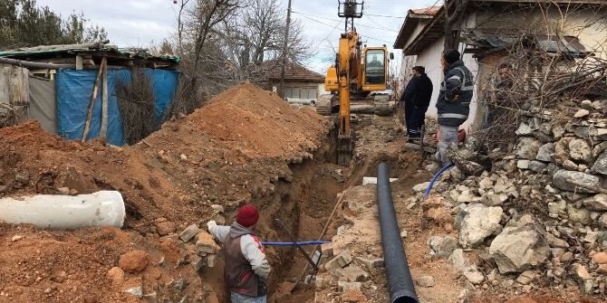 Eynez’in 50 Yıllık Kanalizasyon Hattı Yenileniyor