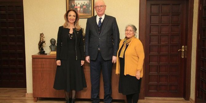 Milletvekili Nazlıaka, Başkan Kurt’u Ziyaret Etti