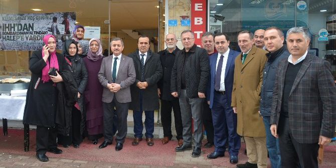 Başkan Anlayan’dan Halep İçin Düzenlenen Kermese Destek