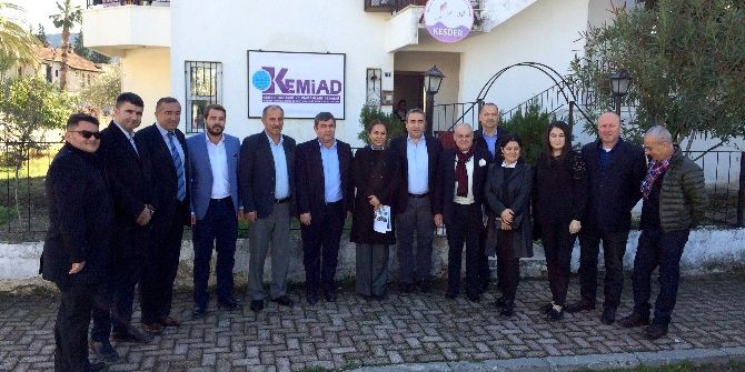 Milletvekili Enç, Kemerli İş Adamları İle Bir Araya Geldi