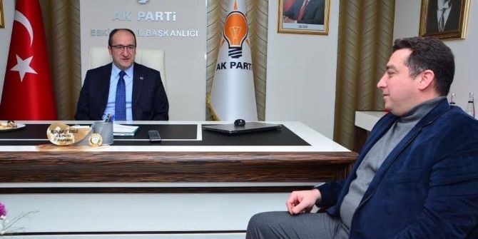 Başkan Bakıcı’dan Ak Parti Eskişehir İl Başkanlığına Ziyaret