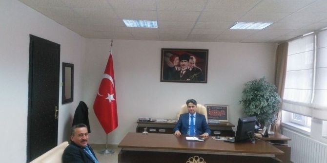 Başkan Tutal’dan Kaymakam Erdoğan’a Ziyaret