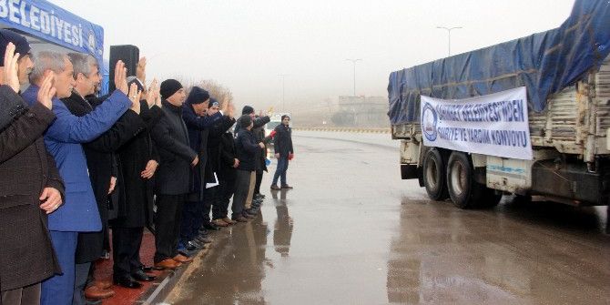 Şahinbey Belediyesinden Suriye’ye 5 Tır Yardım