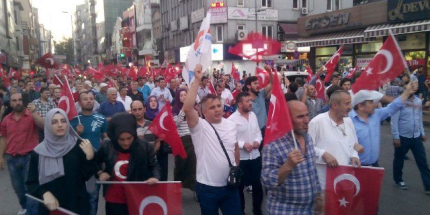 Zonguldak’tan Demokrasi Yürüyüşüne Tam Destek