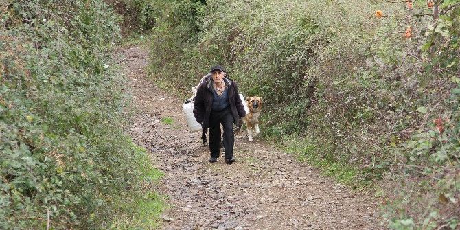 Evine Eşekle Su Taşıyan Engelli Vatandaş, İçme Suyuna Kavuştu