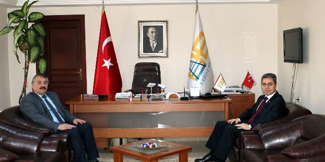 Kaymakam Yazıcı’dan Başkan Karakullukçu’ya Nezaket Ziyareti