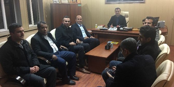 Eğitim Bir-sen Yönetimi İlçe Ziyaretlerini Sürdürüyor