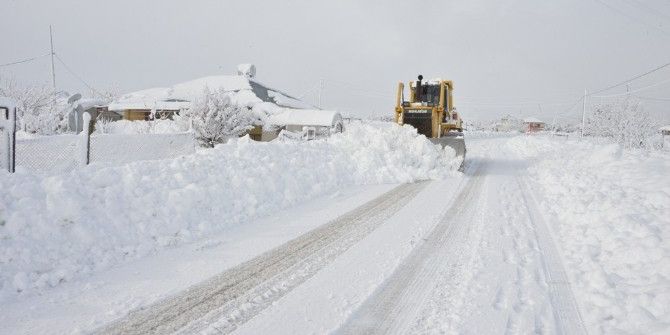 Mersin Orman Bölge Müdürlüğünde Kar Mesaisi