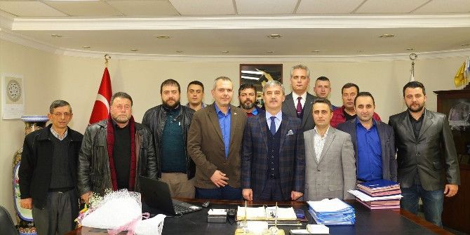 Mhp İlçe Yönetiminden Başkan Şirin’e Ziyaret