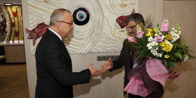 Kooperatif Başkanlarından Başkan Ergün’e Plaket