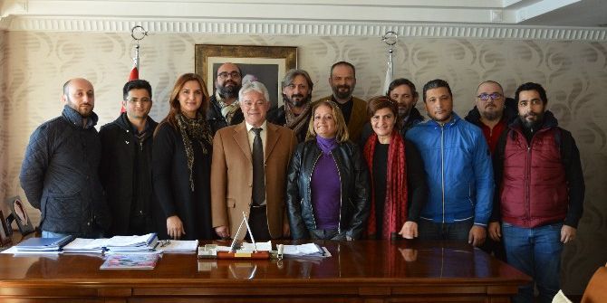 Başkan Acar Gazetecilerle Bir Araya Geldi