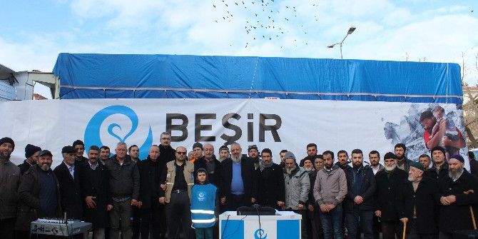 Tekirdağ’dan Halep’e 1 Yardım Tırı Daha Gönderildi