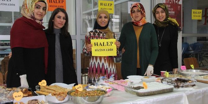 Adıyaman Kyk Öğrencileri Halep İçin Kermes Düzenledi
