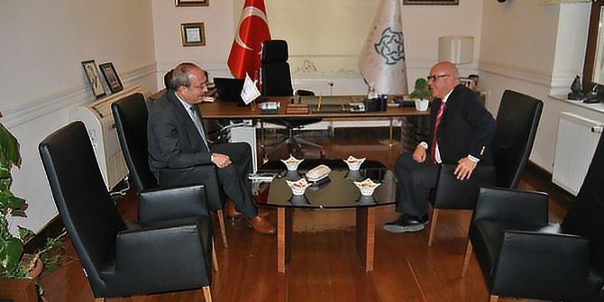 Emniyet Müdürü Aydın’dan, Başkan Eşkinat’a İade-i Ziyaret