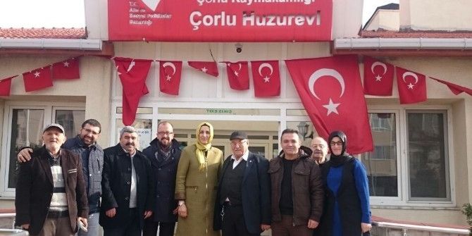 Ak Partili Doğan’dan Çorlu Huzurevi’ne Ziyaret