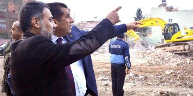 Ceylanpınar’da Cami İnşaatı