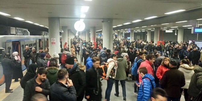 İstanbullulara Mesai Bitiminde Metro Şoku