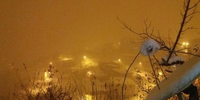 Hakkari’de Kar Yağışı Başladı