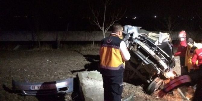 Balıkesir’de Trafik Kazası: 1 Ölü