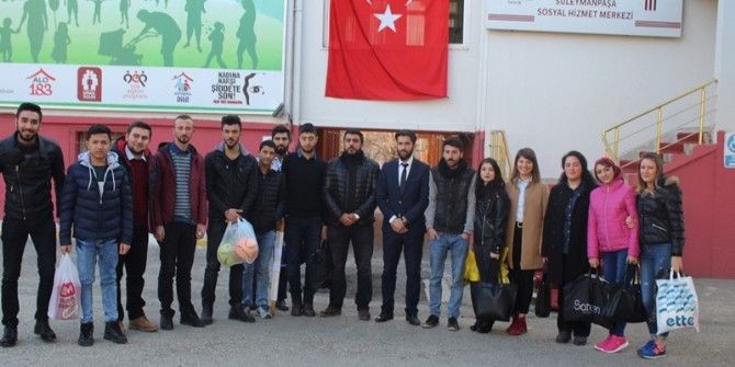 Üniversite Öğrencilerinden Çocuk Esirgeme Kurumuna Ziyaret