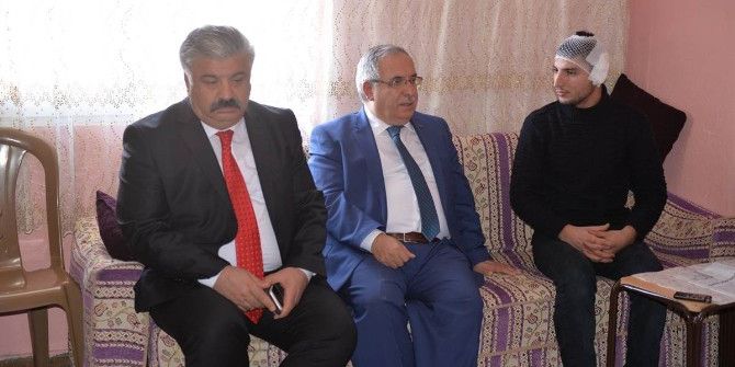 Kayseri Gazisine ’Geçmiş Olsun’ Ziyareti