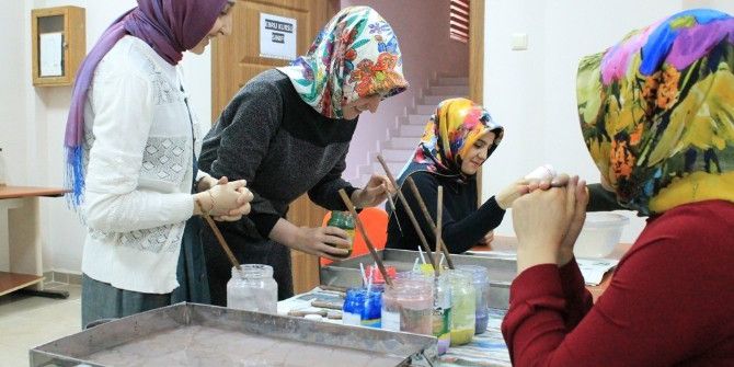 Narman’da Ebru Kursu