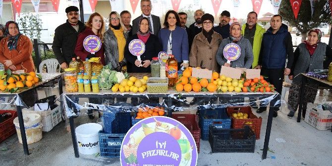 Mezitli’de 5. Kadın Üretici Pazarı Açıldı