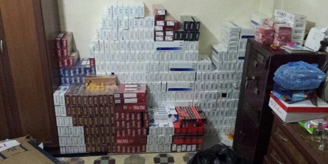 Kayseri’de Kaçak Sigara Operasyonu