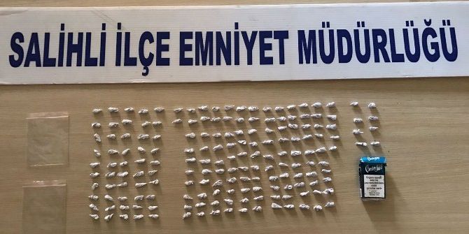 Salihli’de İçime Hazır 175 Adet Bonzai Ele Geçirildi