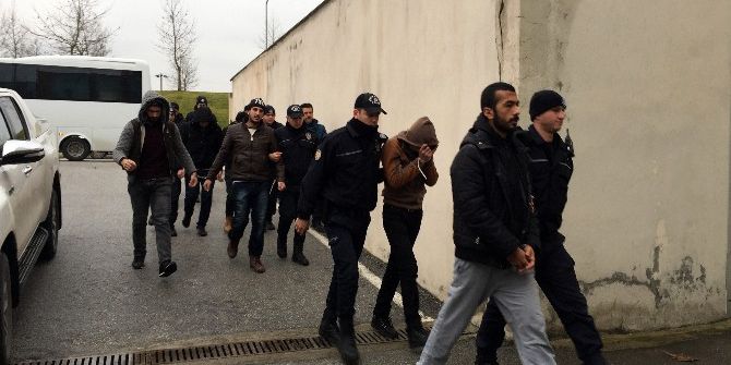 Sakarya’da 7’si Daeş, Bir Pkk’lı, Bir Dhkp-c’li Adliyeye Sevk Edildi