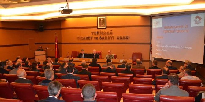 Tekirdağ Ekonomi Günleri Toplantısı Yapıldı