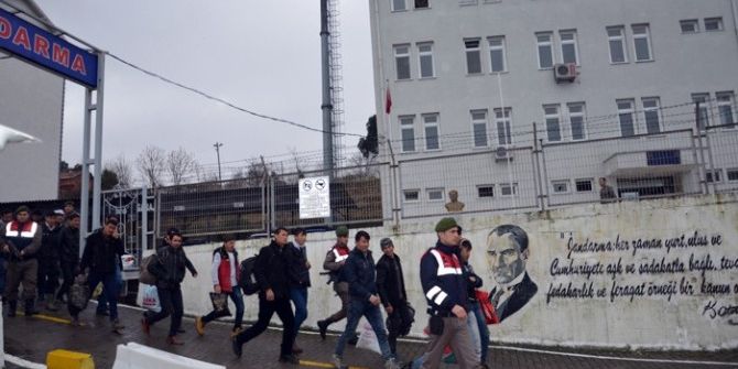 Zonguldak’ta 17 Kaçak Göçmen Yakalandı