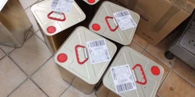 Burhaniye Zeytinyağları 81 İle Gidiyor