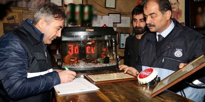 Çankaya Zabıtası’ndan Yılbaşı Denetimi