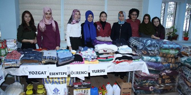 Yozgat Kyk Öğrencileri Halep İçin Seferber Oldu